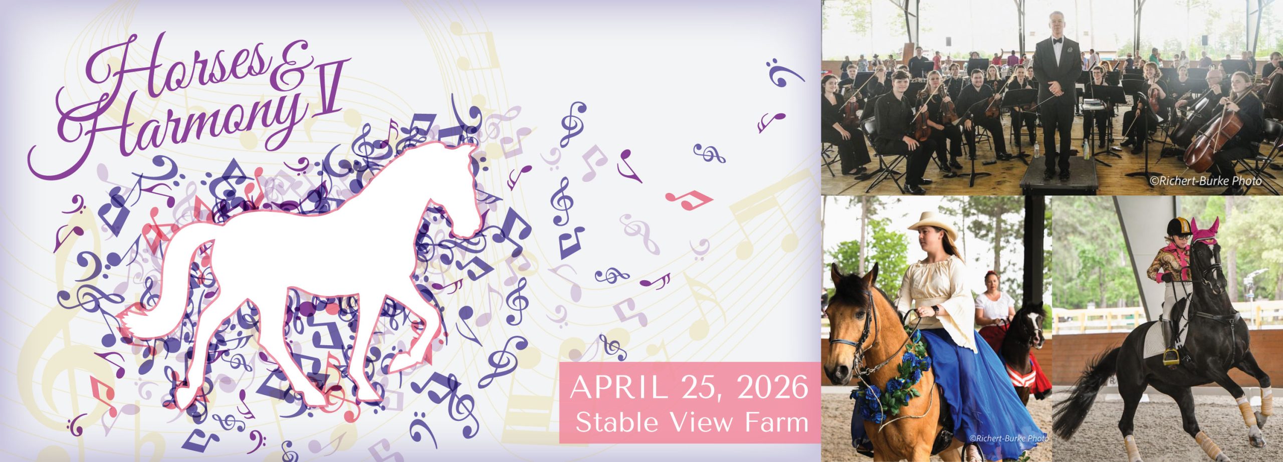 Horses & Harmony V, April 25, 2026, Stable View Farm